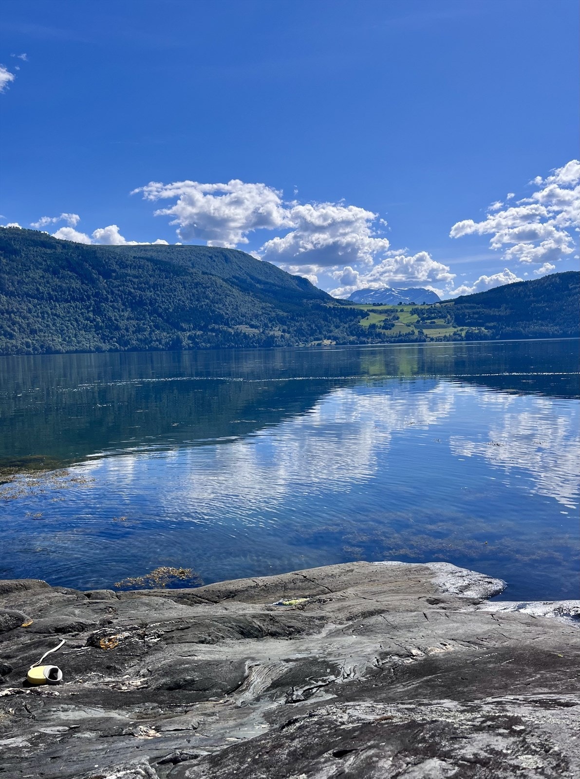 badeplass rett ved hytta Galleribilde