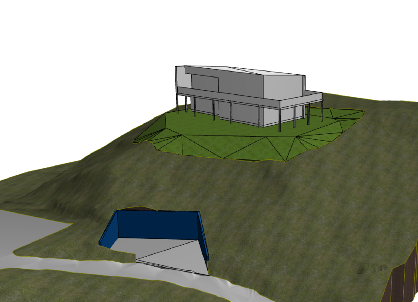 ABC hus har skissert "Wide" funkisbolig - Denne boligen vil ha en pris fra kr. 6.741.000,- som nøkkelferdig bolig, inkl plate på mark, ref. ABC hus. Galleribilde