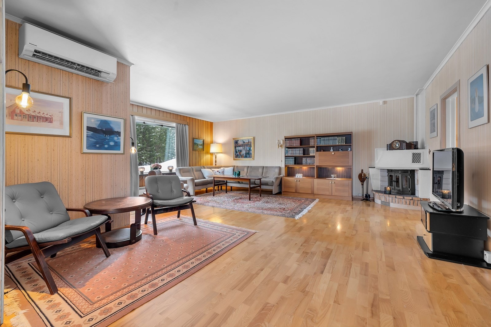 Varmepumpe gir god komfort. Galleribilde