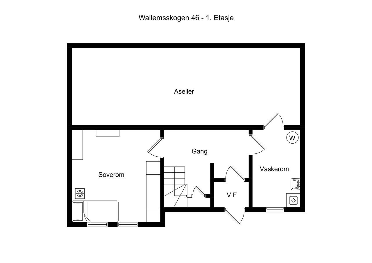 Planskisse Galleribilde