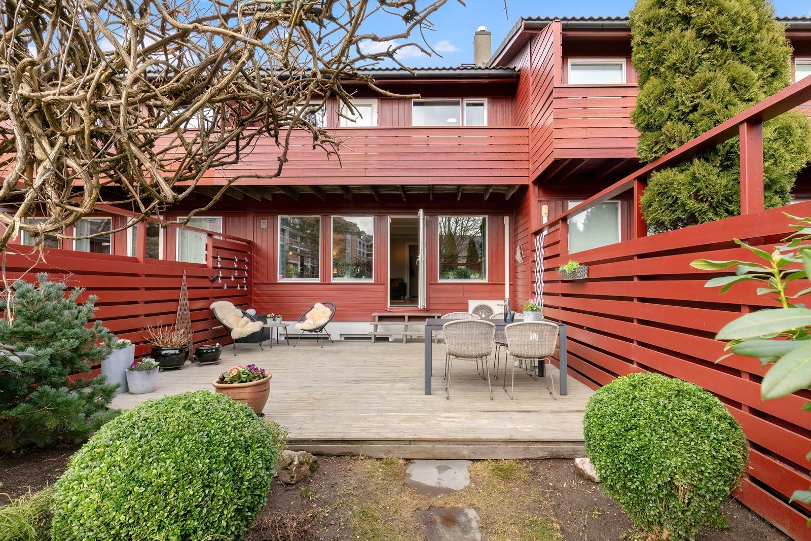 Fasade - sørvendt med gode solforhold Galleribilde