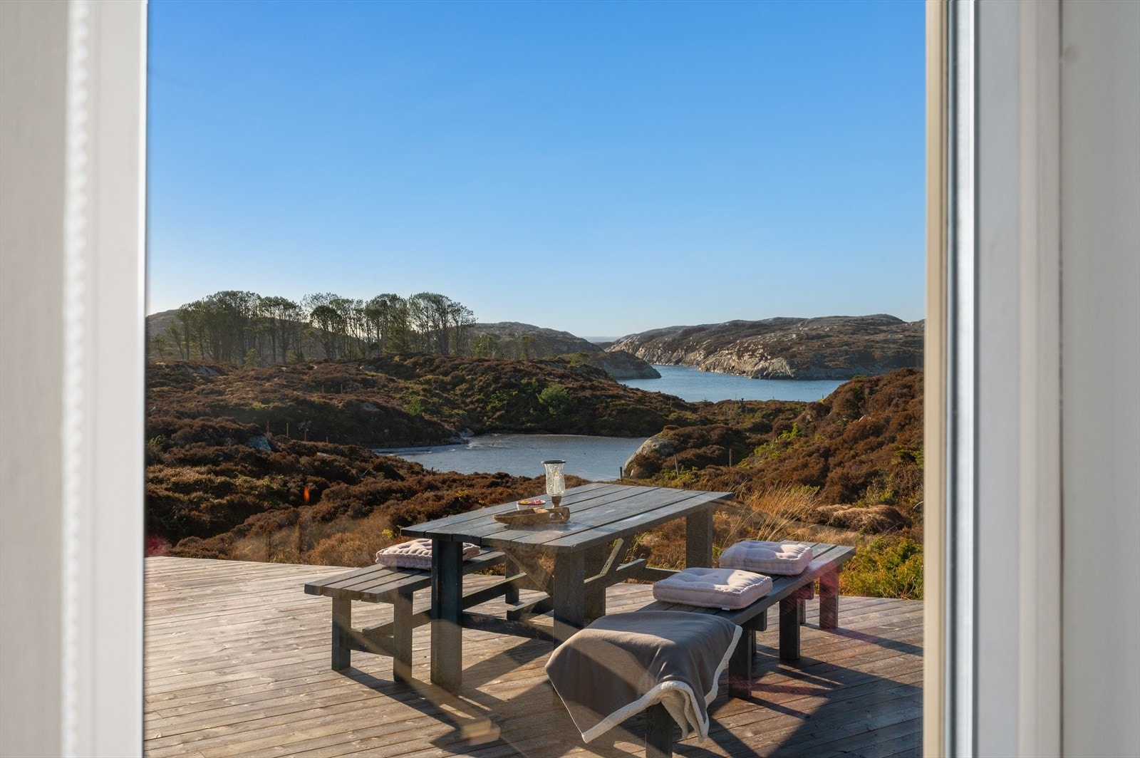 Flott utsikt fra stuen. Galleribilde