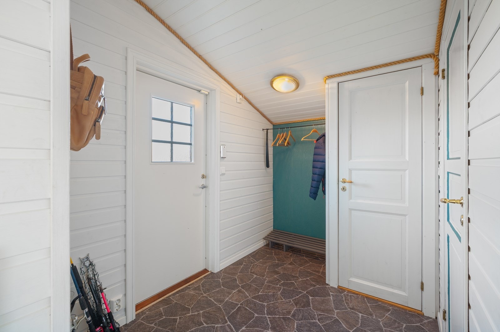 I entréen er det også en bod. Galleribilde