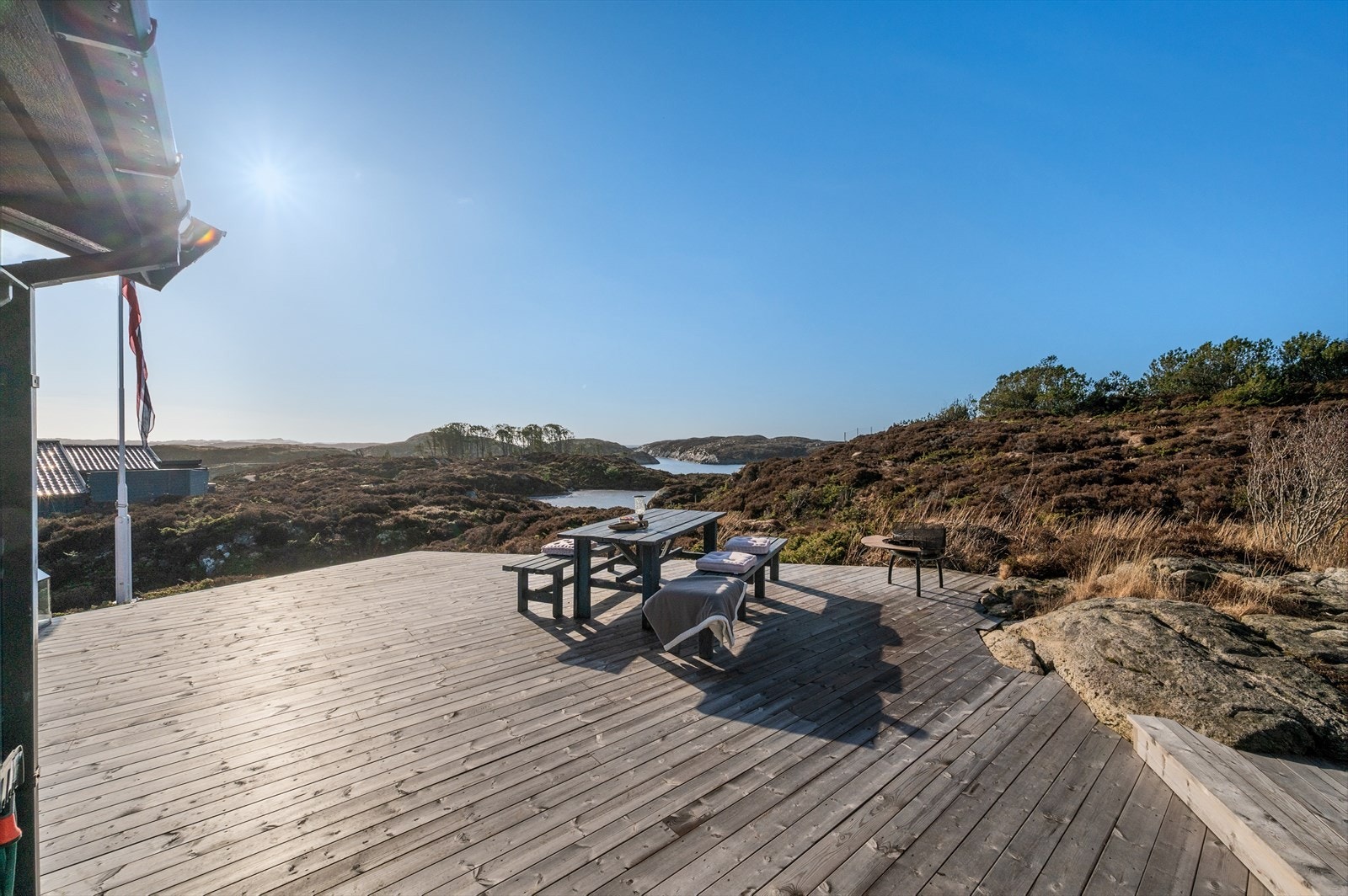 Idylliske uteområder. Galleribilde