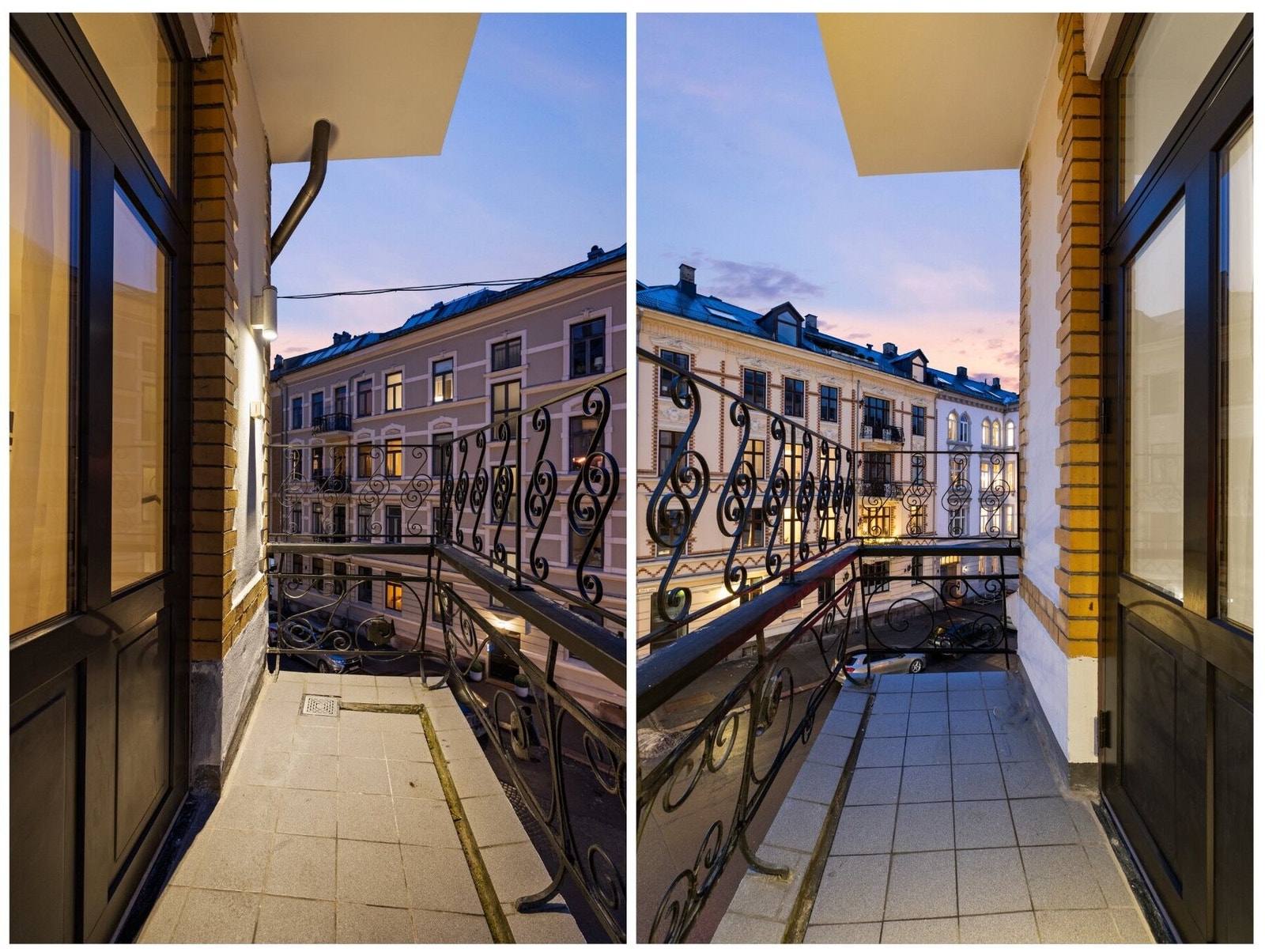 Balkongen er på ca. 3 kvm. Galleribilde