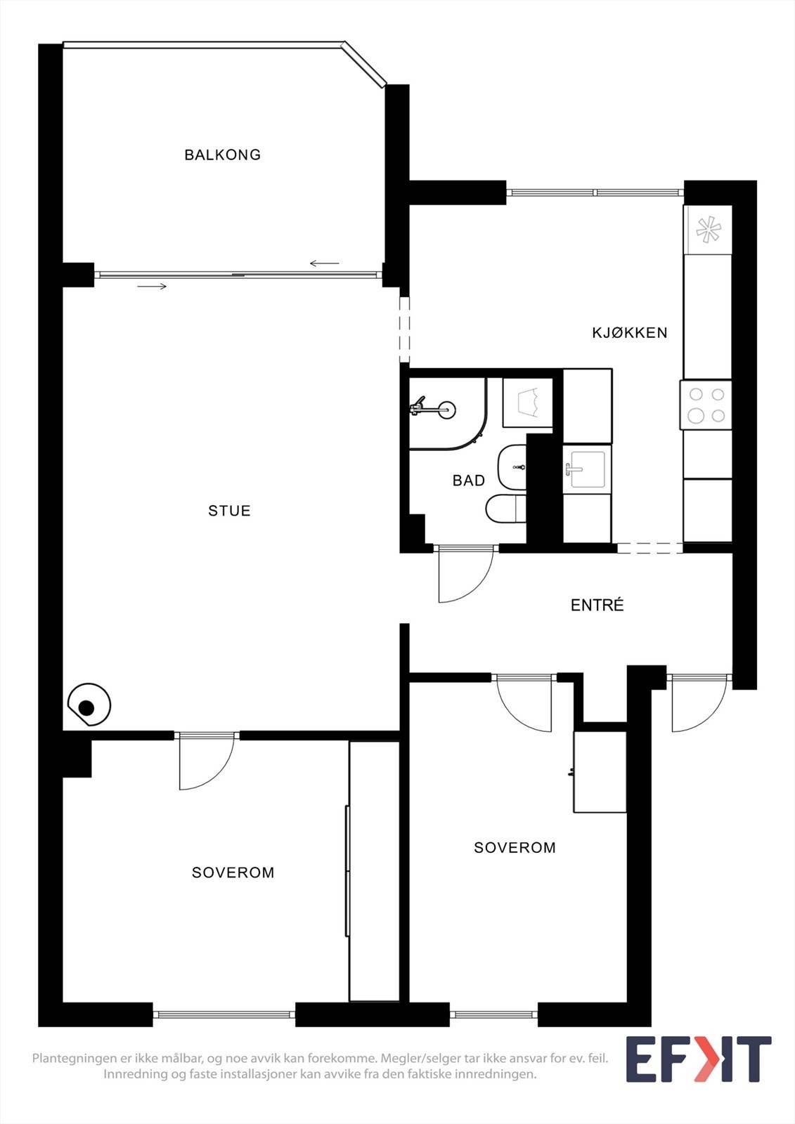 Plantegning. Galleribilde