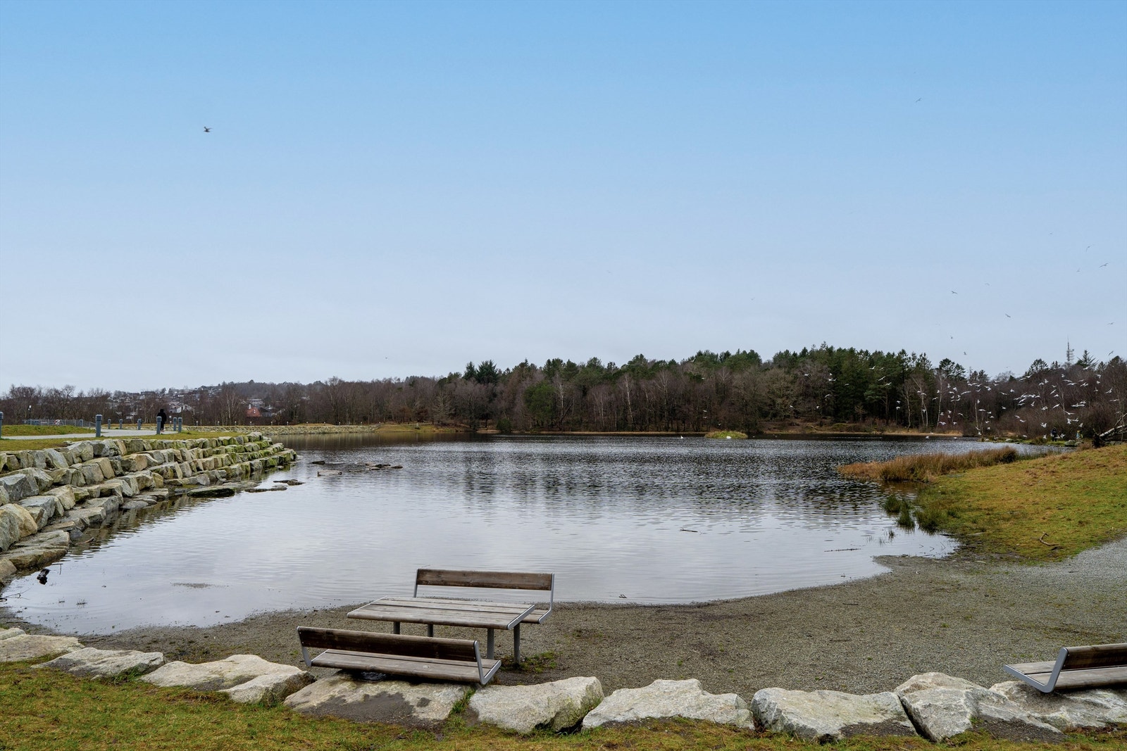 Det er kort vei til flotte friområder og turmuligheter, som her ved Vannassen. Galleribilde