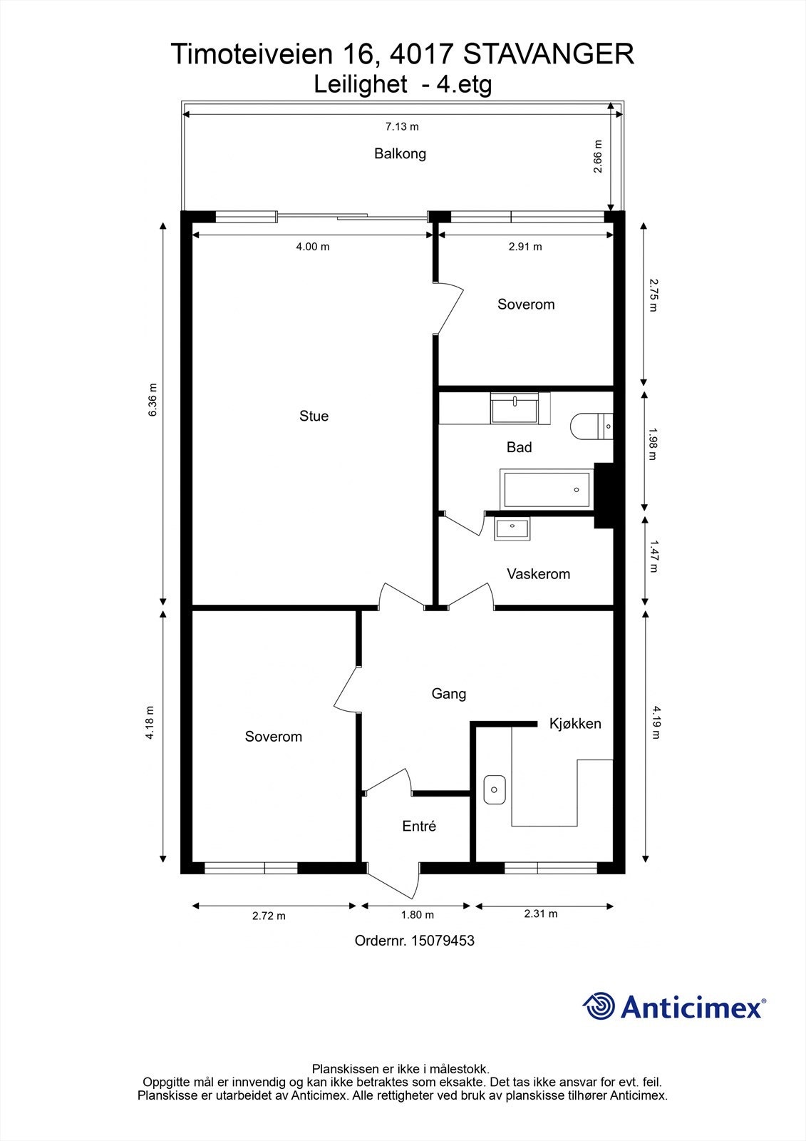 Plantegning. Galleribilde