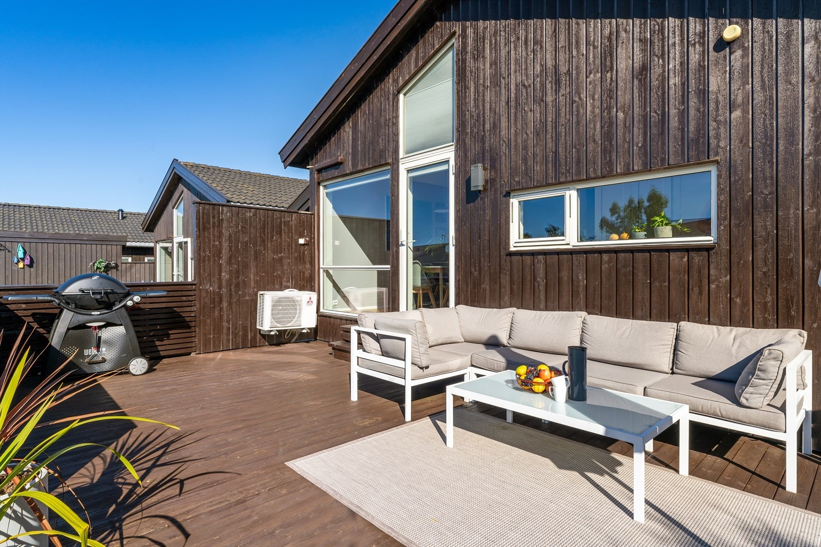 Terrasse på hele 39 m². Galleribilde