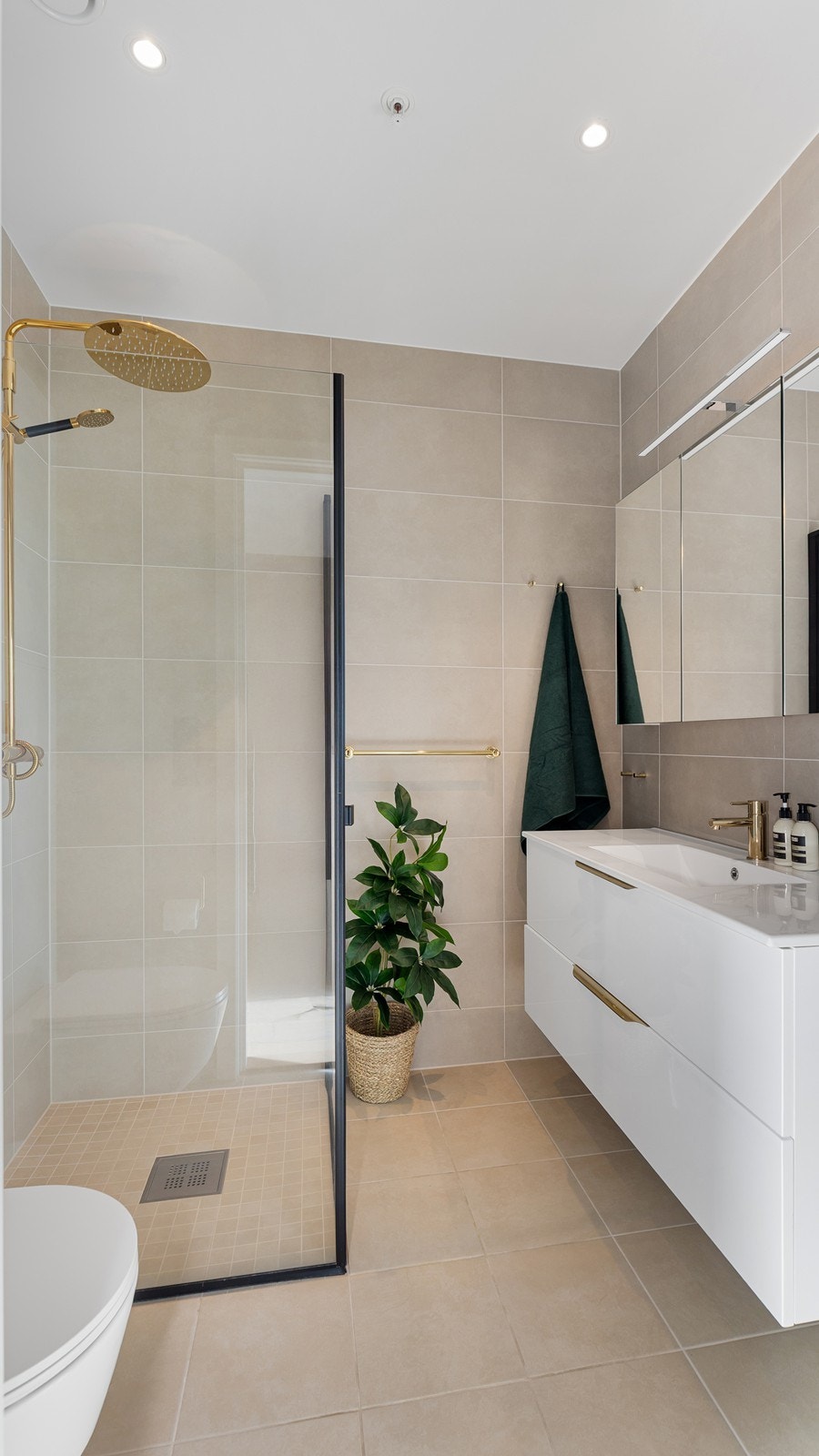 Bad på hovedsoverom Galleribilde