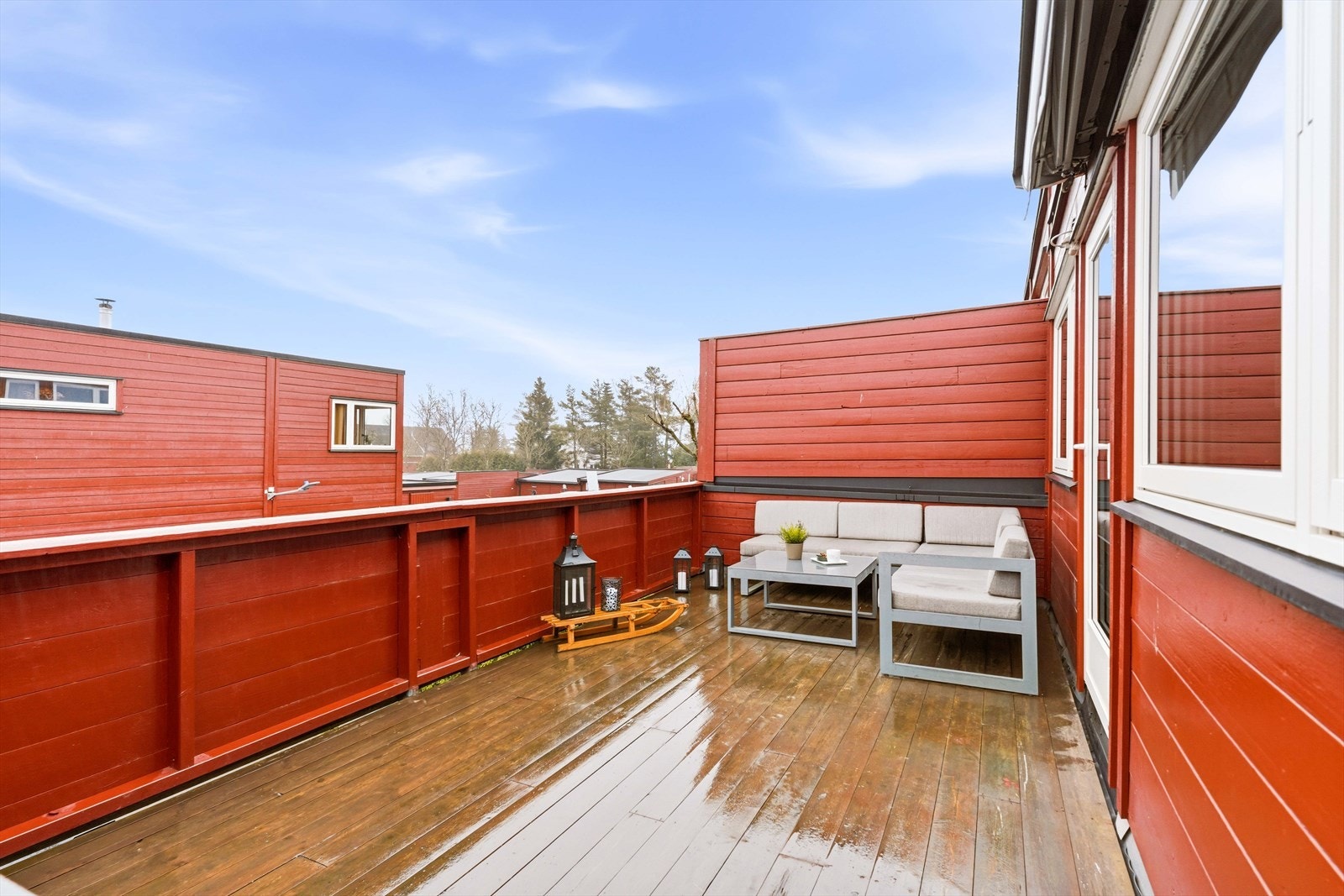 En perfekt plass for en loungegruppe hvor man kan nyte rolige ettermiddager. Galleribilde