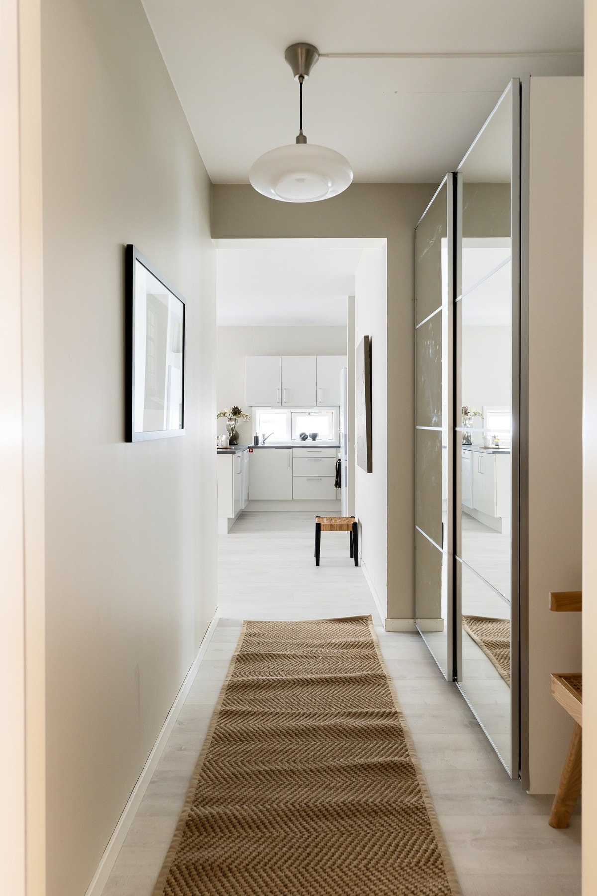 Gang i hoveddel. Galleribilde