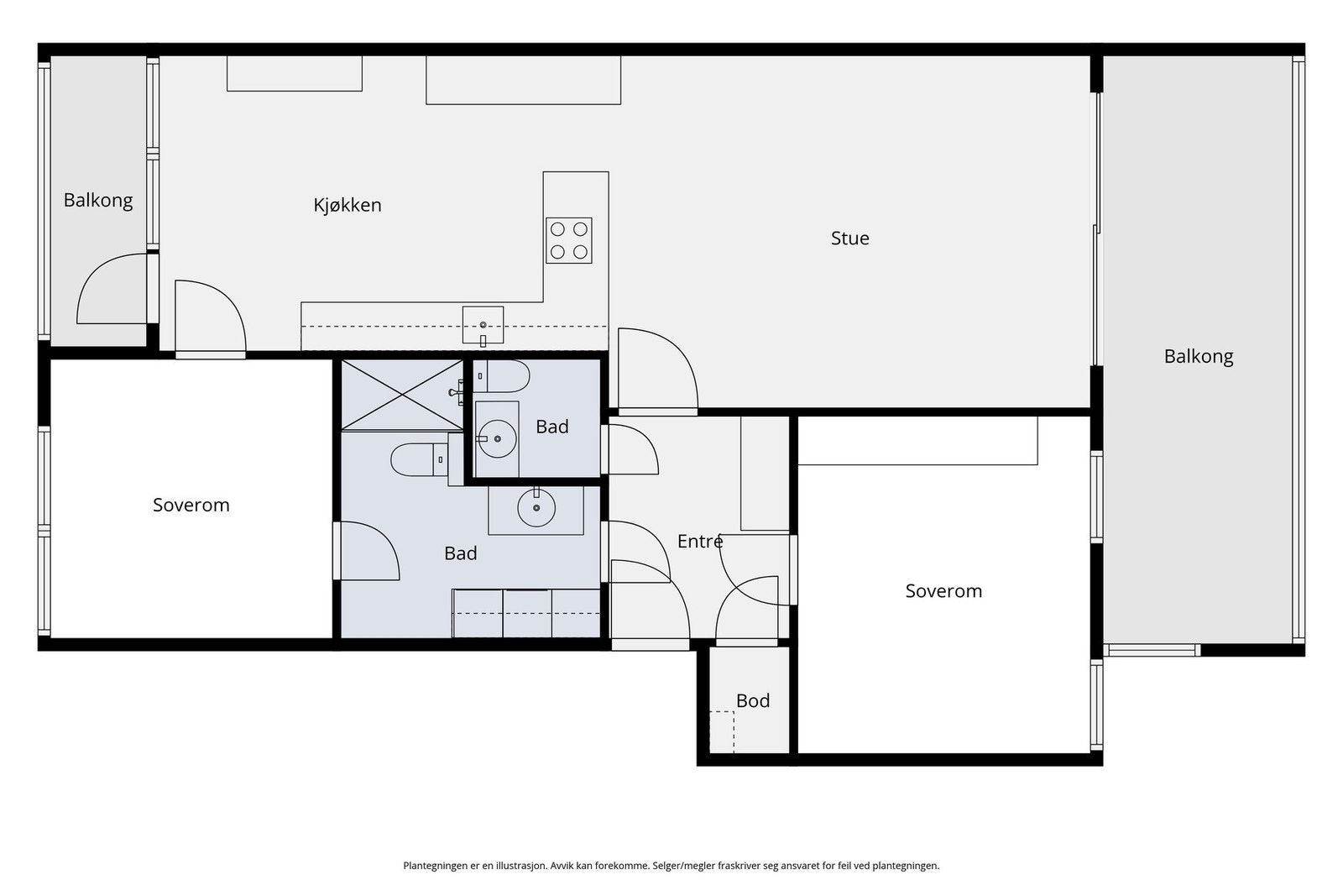 Planløsning. Galleribilde