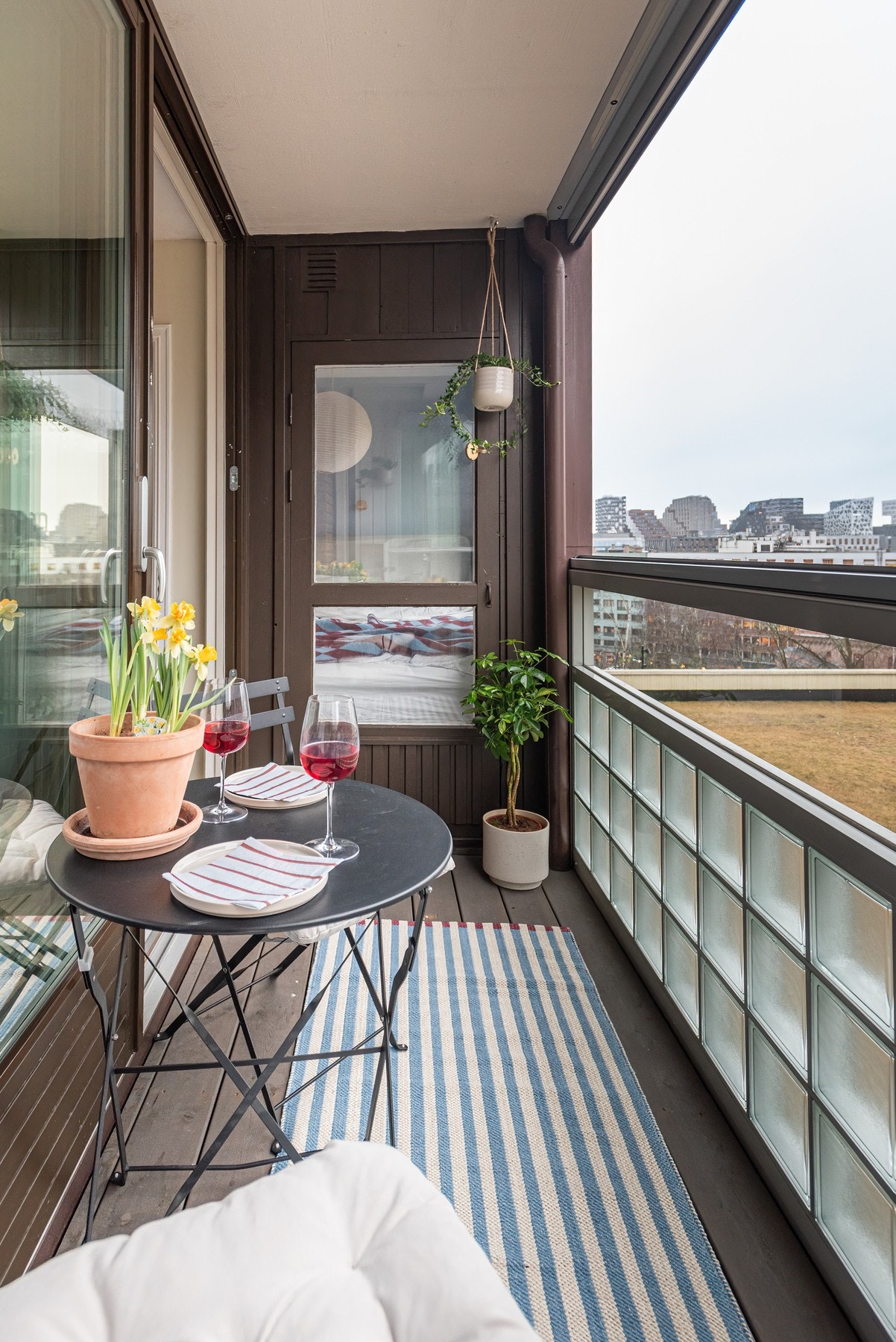 Nyt fantastiske solnedganger fra balkongen! Galleribilde