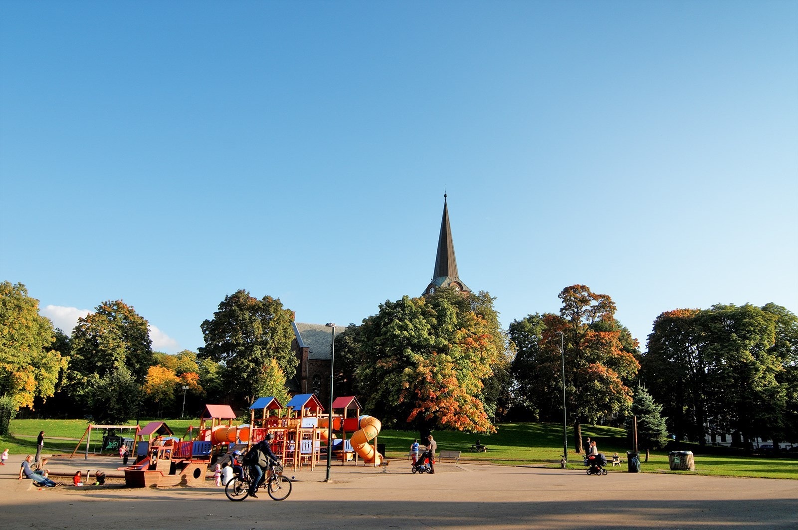 Du finner flere flotte grøntområder i nærheten. Galleribilde