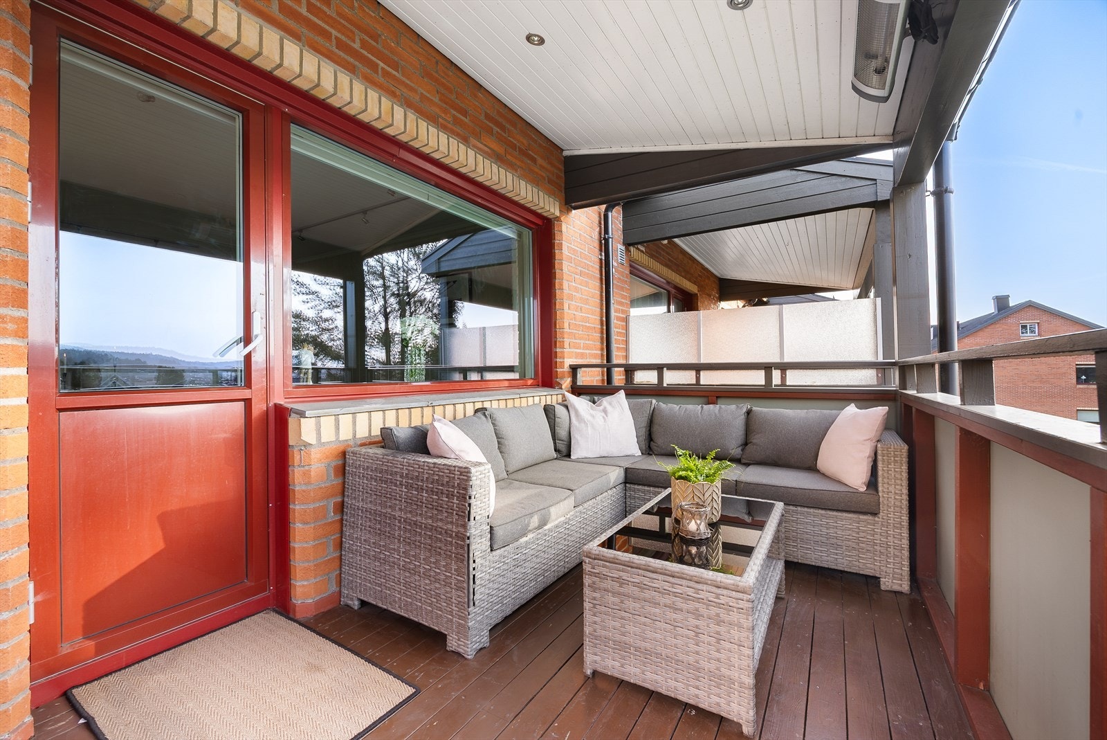 God plass for møblering. Galleribilde