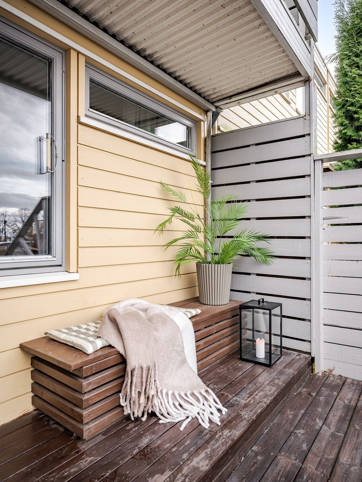 Her har man også en østvendt uteplass på 5,5 kvm. Galleribilde