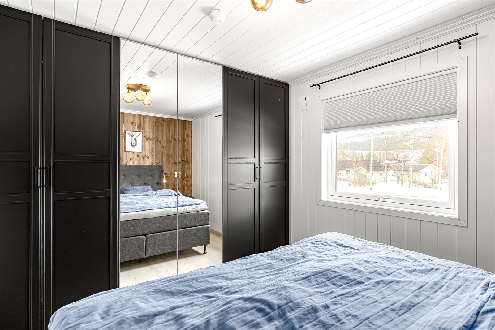 Soverommene er på hhv. ca. 12 og 9 kvm. Galleribilde