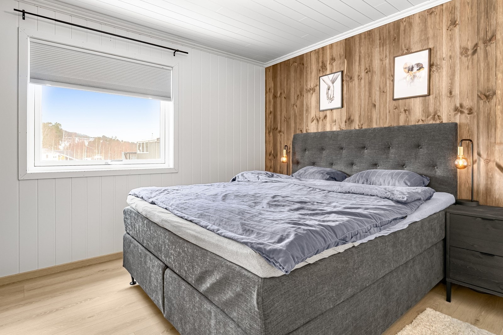 Boligen har 2 soverom. Begge ligger i 1. etasje Galleribilde