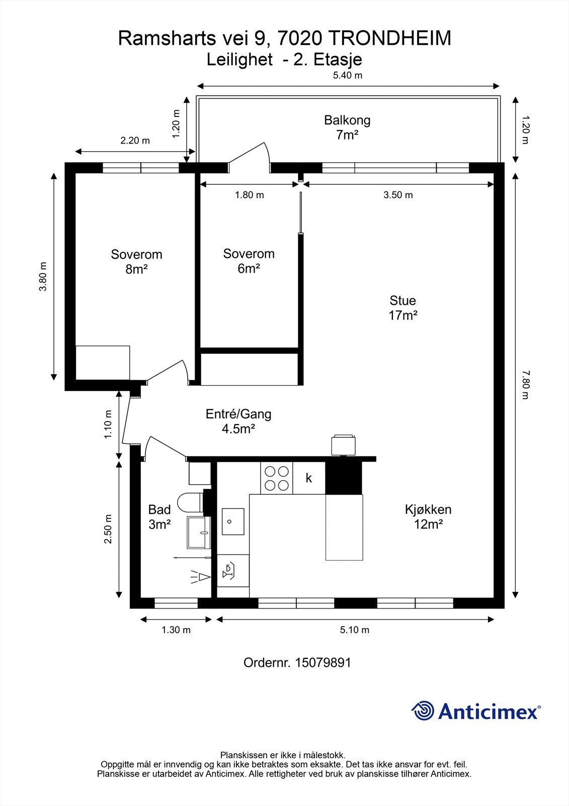 Planskisse Galleribilde