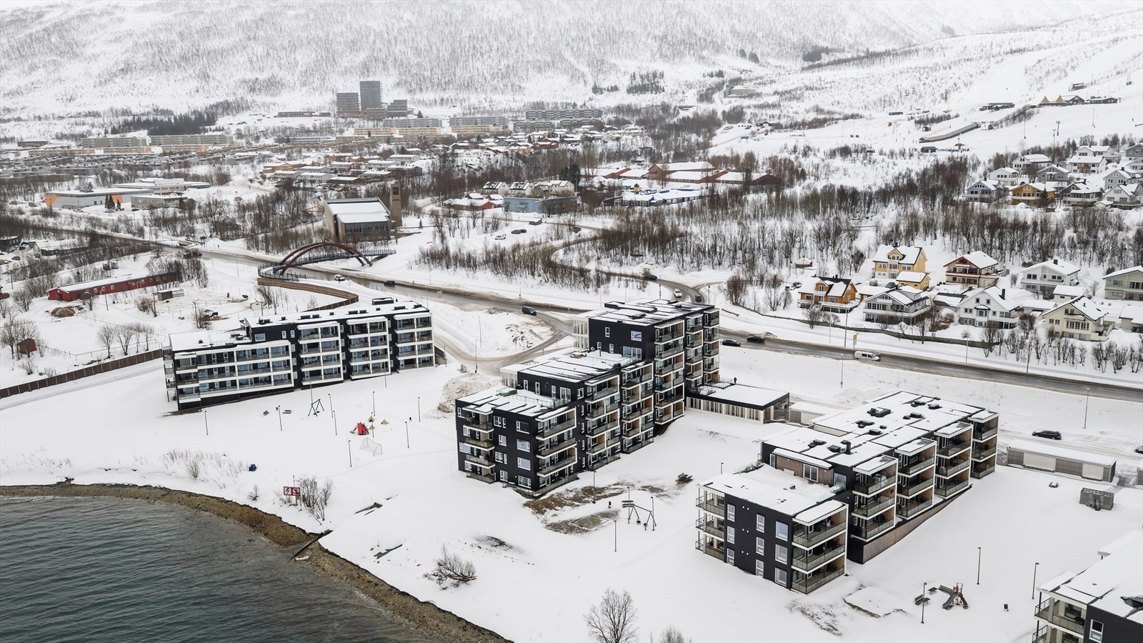 Leiligheten er del av det populære boligsameiet "Haveng", beliggende i attraktive Kroken vest. Galleribilde