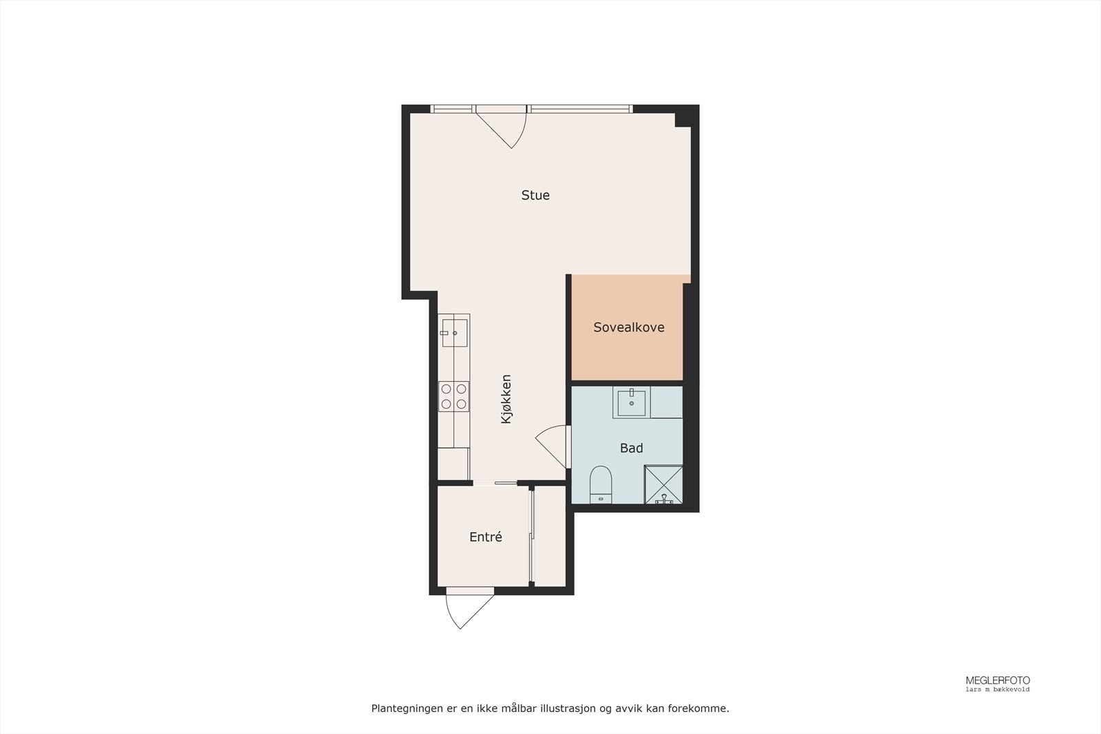 Planskisse. Galleribilde