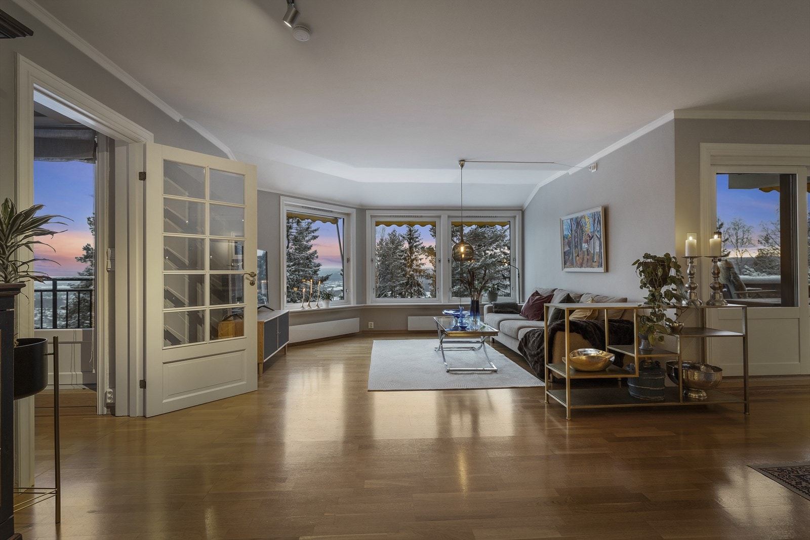 Kveldsstemning Galleribilde