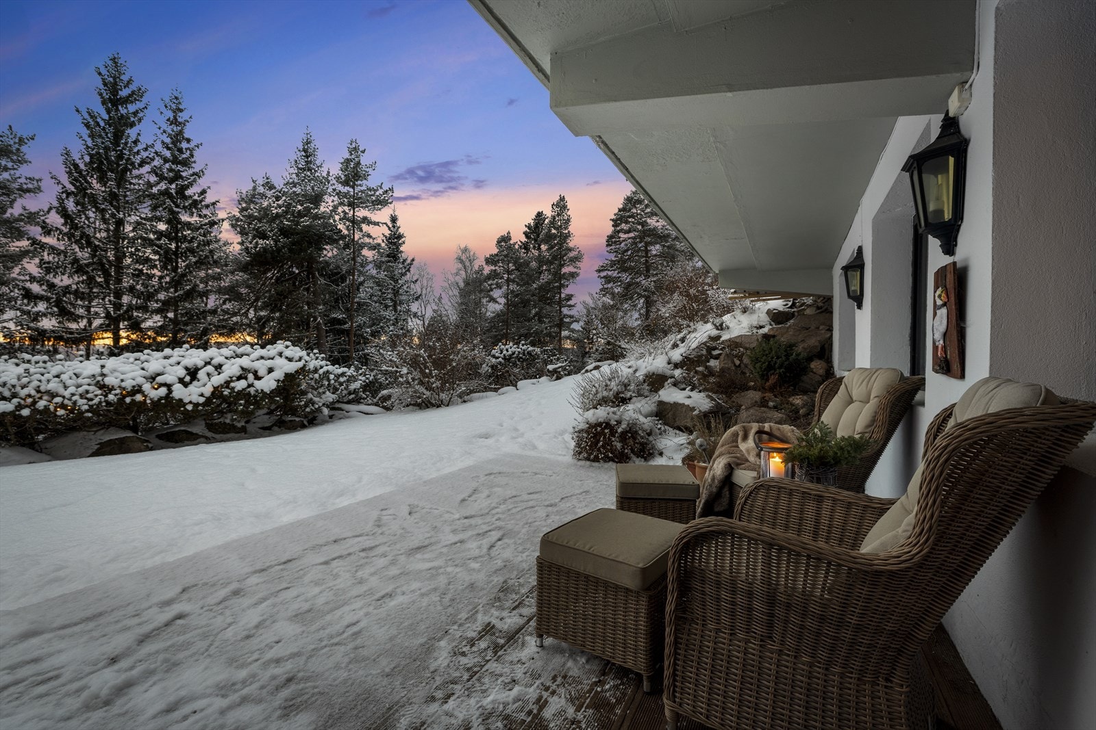 Kveldsstemning Galleribilde