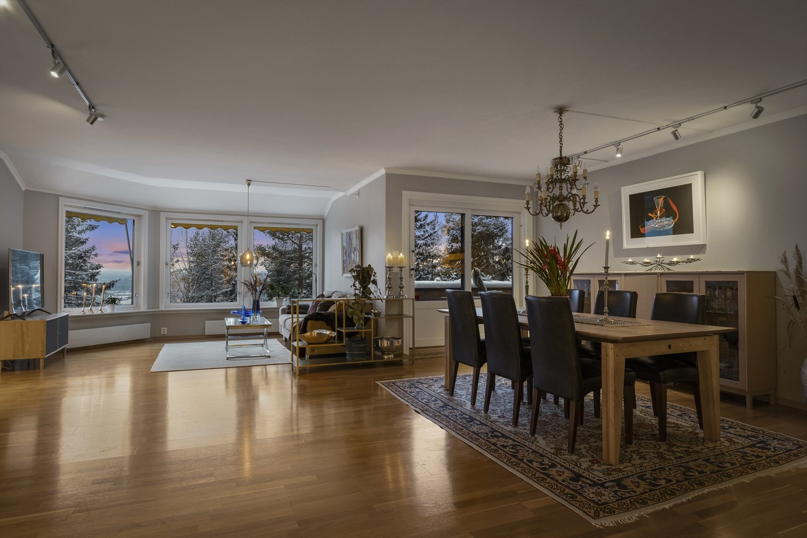 Kveldsstemning Galleribilde