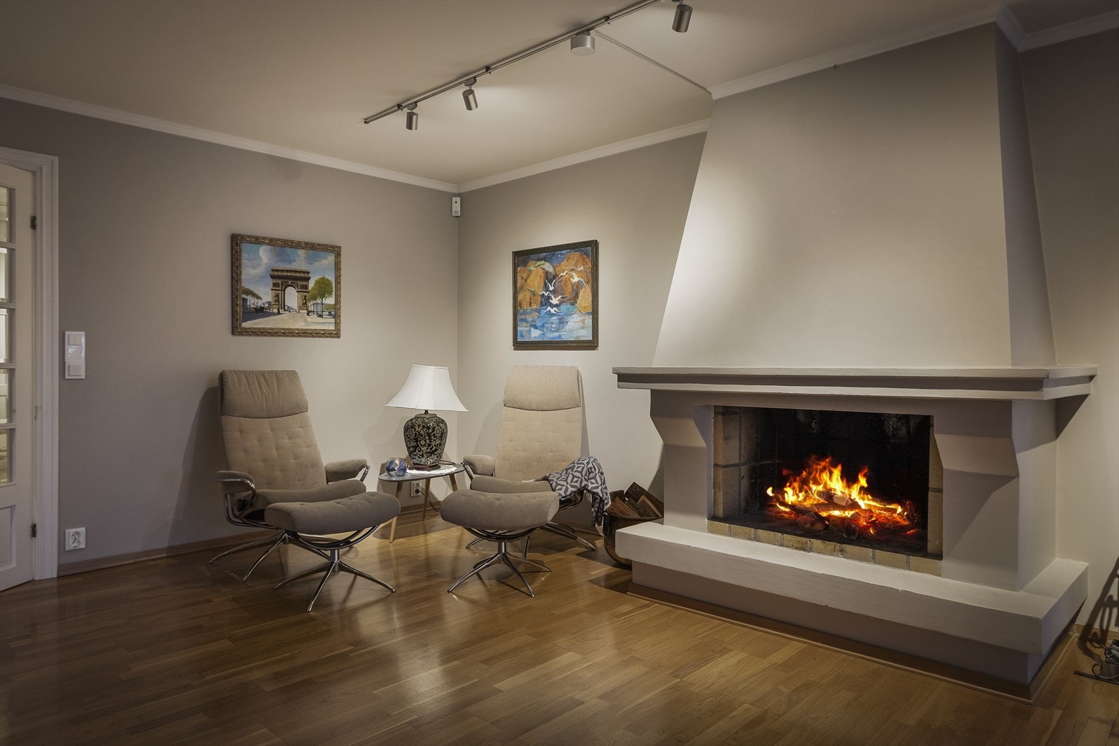 Kveldsstemning Galleribilde