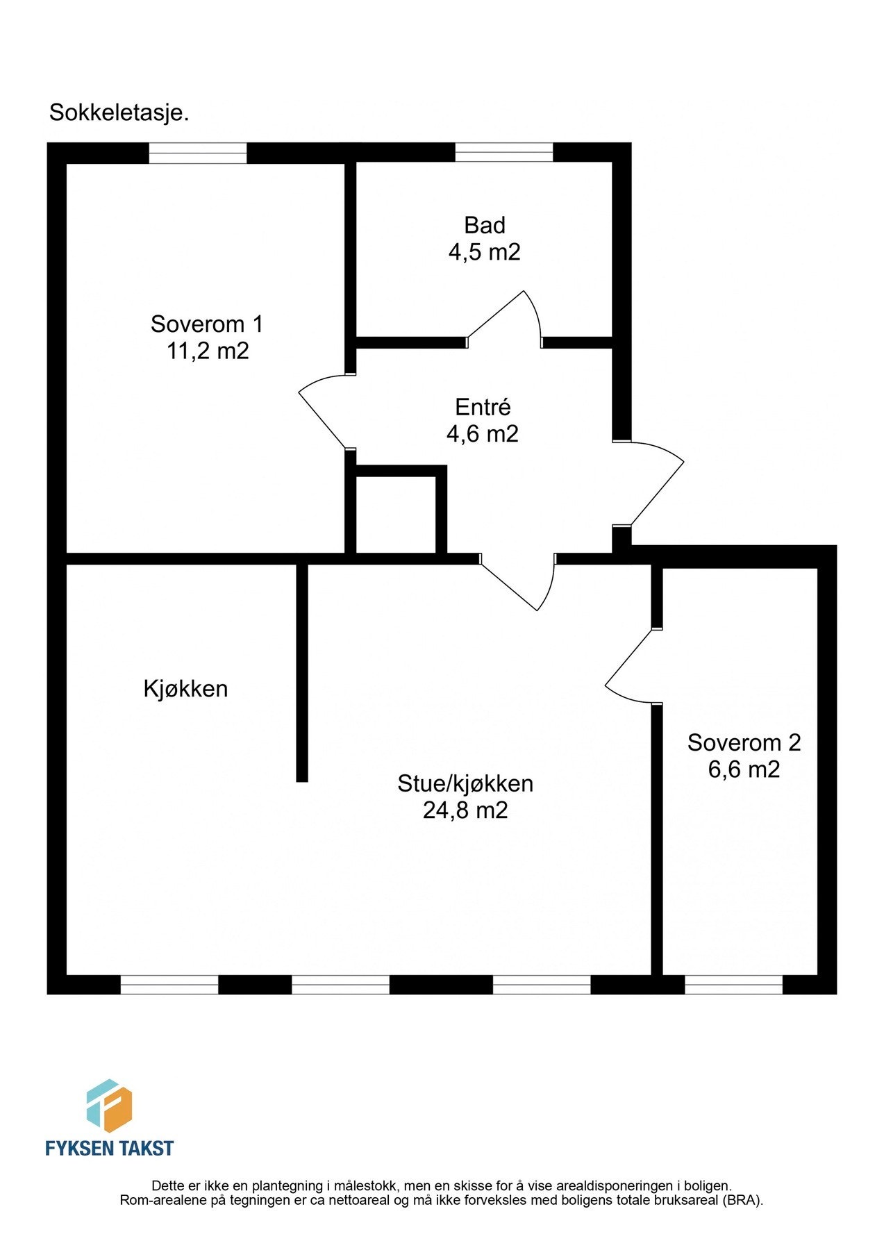 Planskisse. Galleribilde