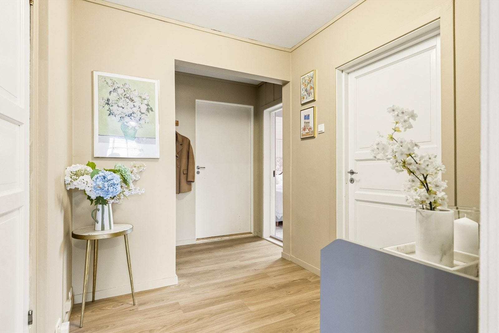 Mellomgang. Godt med lagringsplass både inne og ute Galleribilde