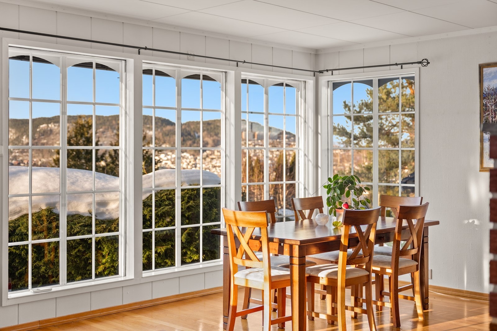 Fin utsikt mot Bragernesåsen. Galleribilde