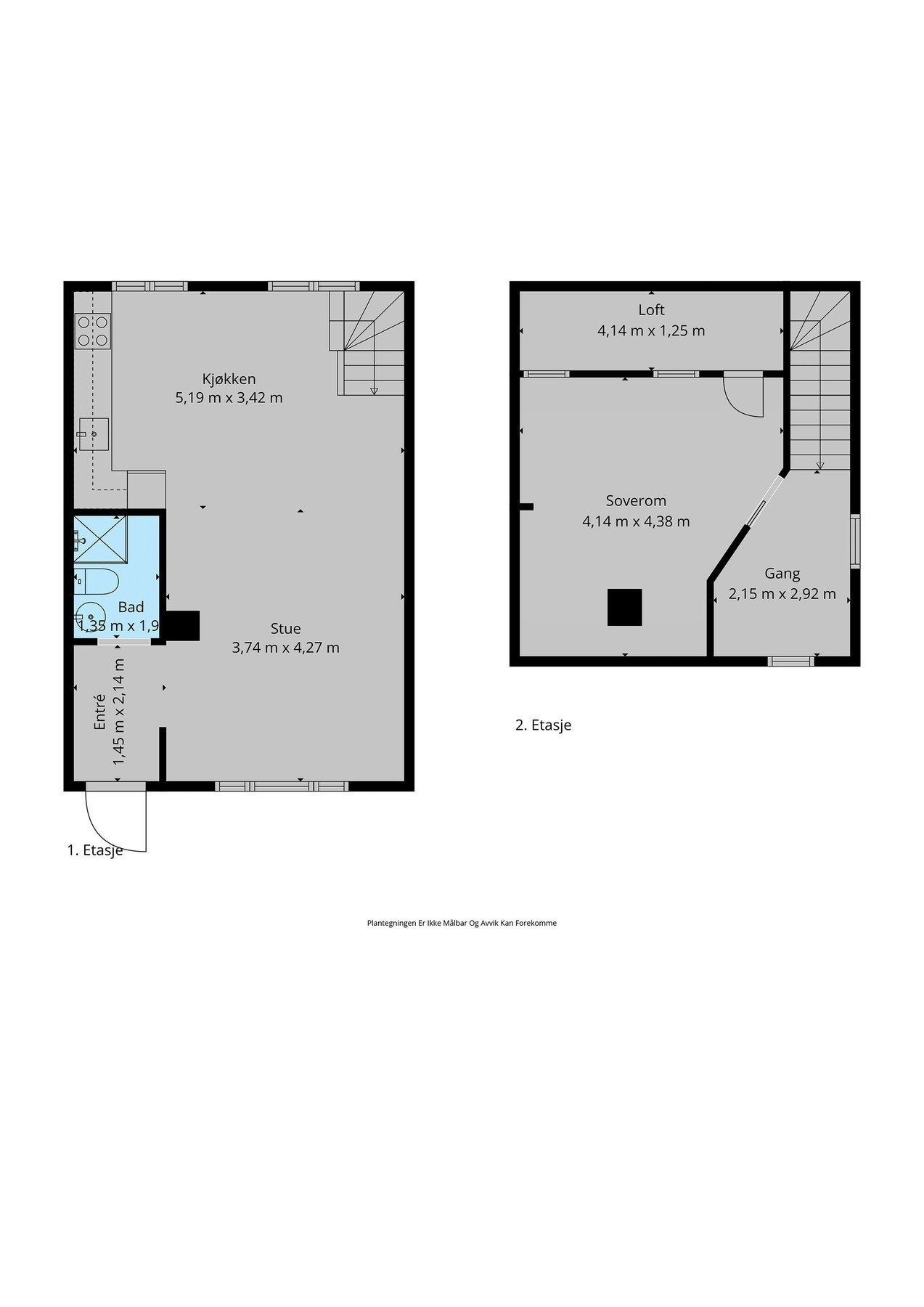 Plantegning. Galleribilde