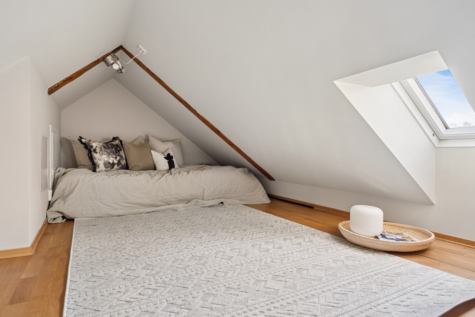 Hemsen har et gulvareal på ca. 12 kvm. Galleribilde