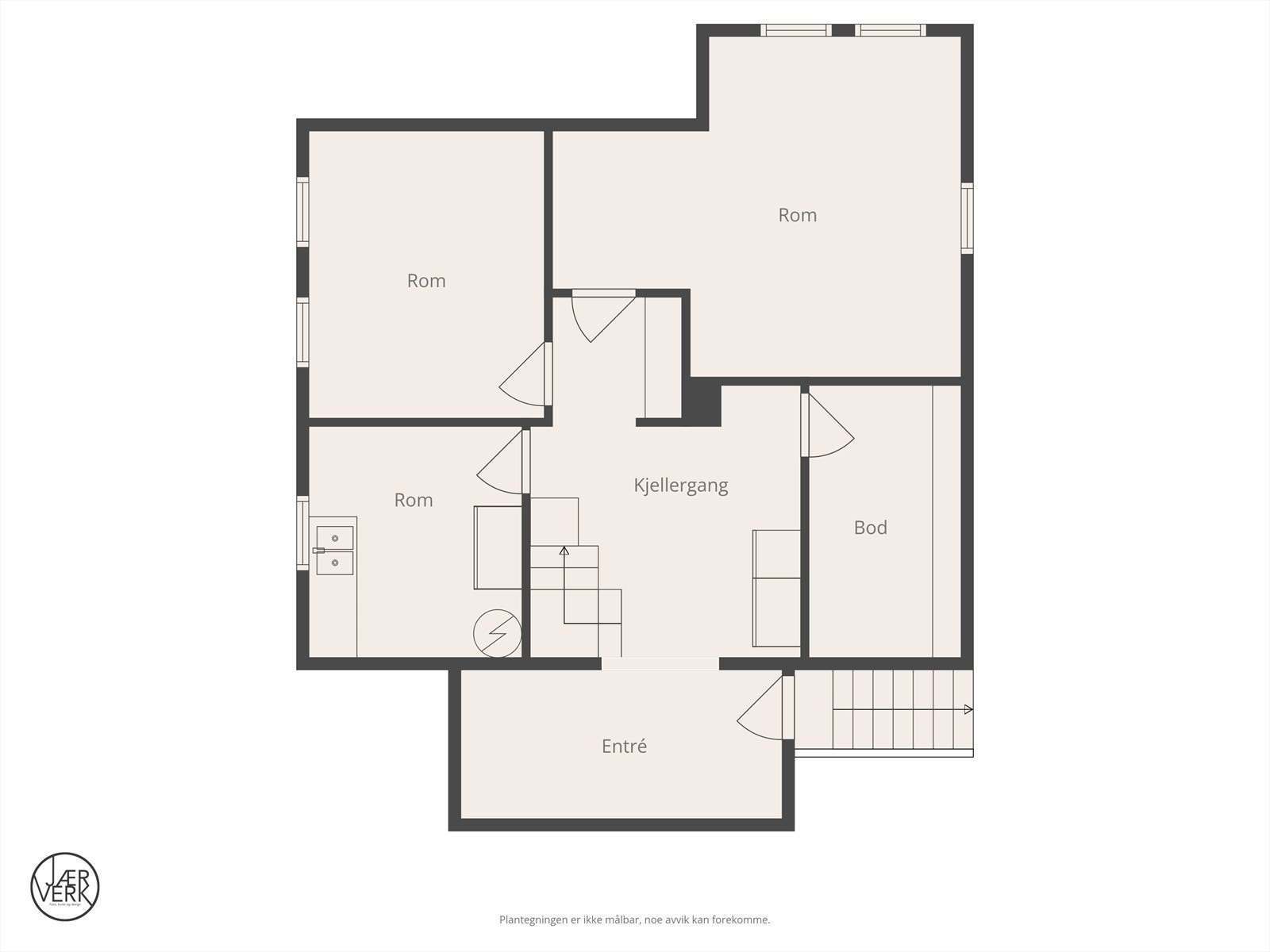 Plan kjeller Galleribilde