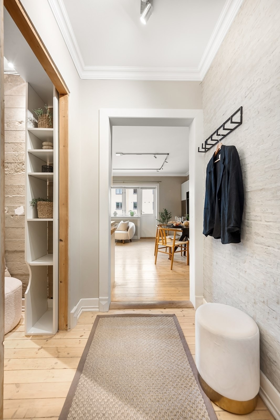 Leiligheten har en optimal planløsning hvor hver kvadratmeter er godt utnyttet. Galleribilde