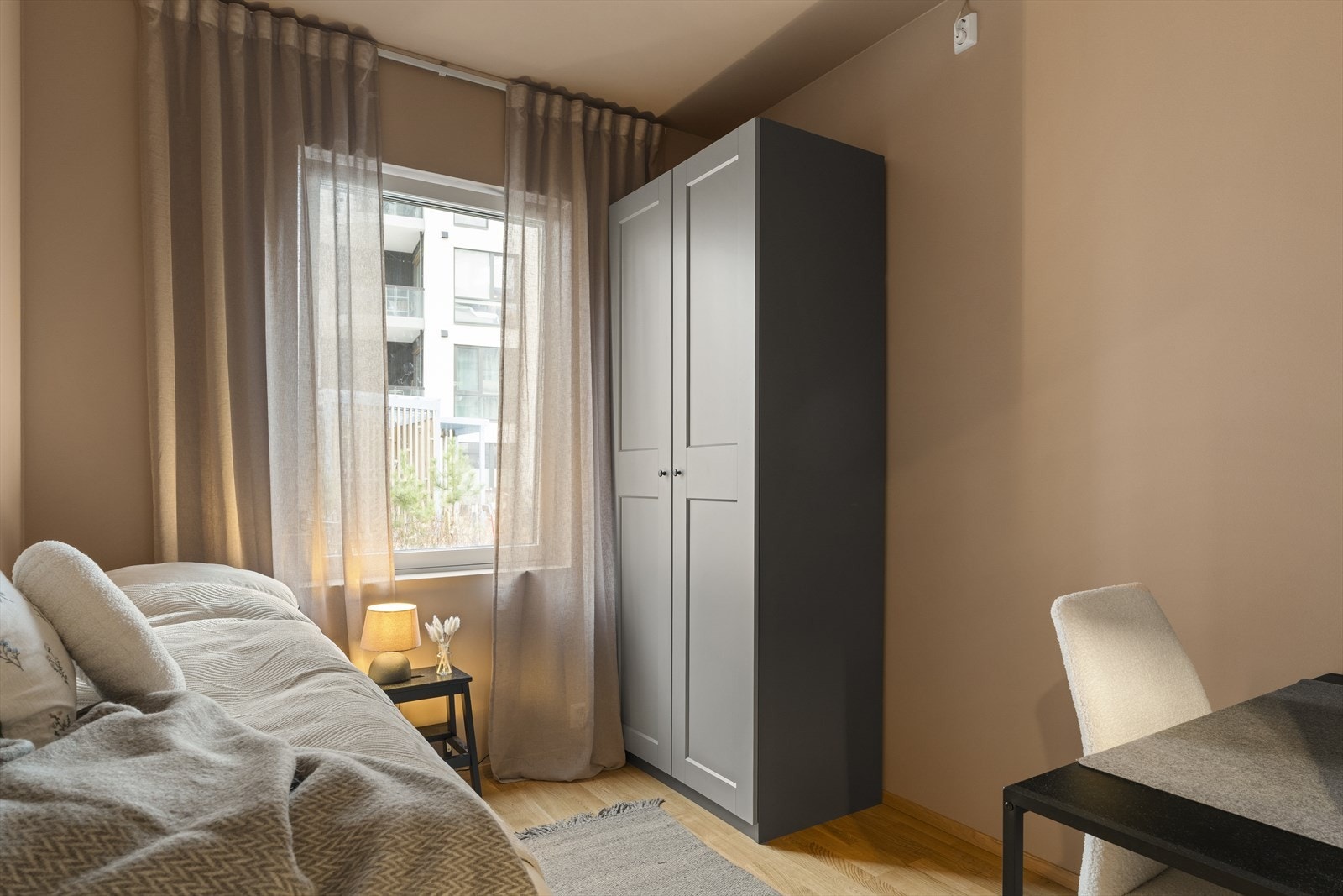 Det andre soverommet er på 8 kvm. Galleribilde