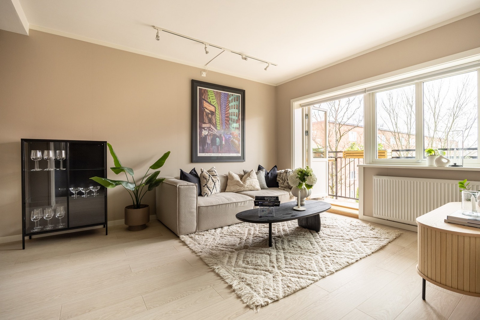 En lys og luftig 2-roms med optimal planløsning. Galleribilde