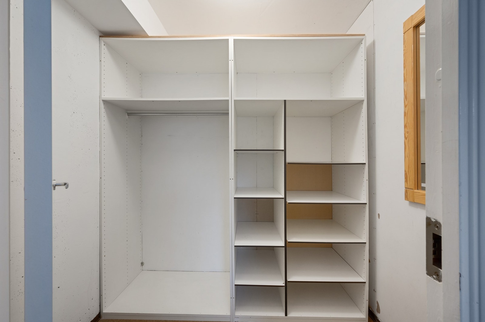 Omkledningsrom med stor potensiale. Galleribilde
