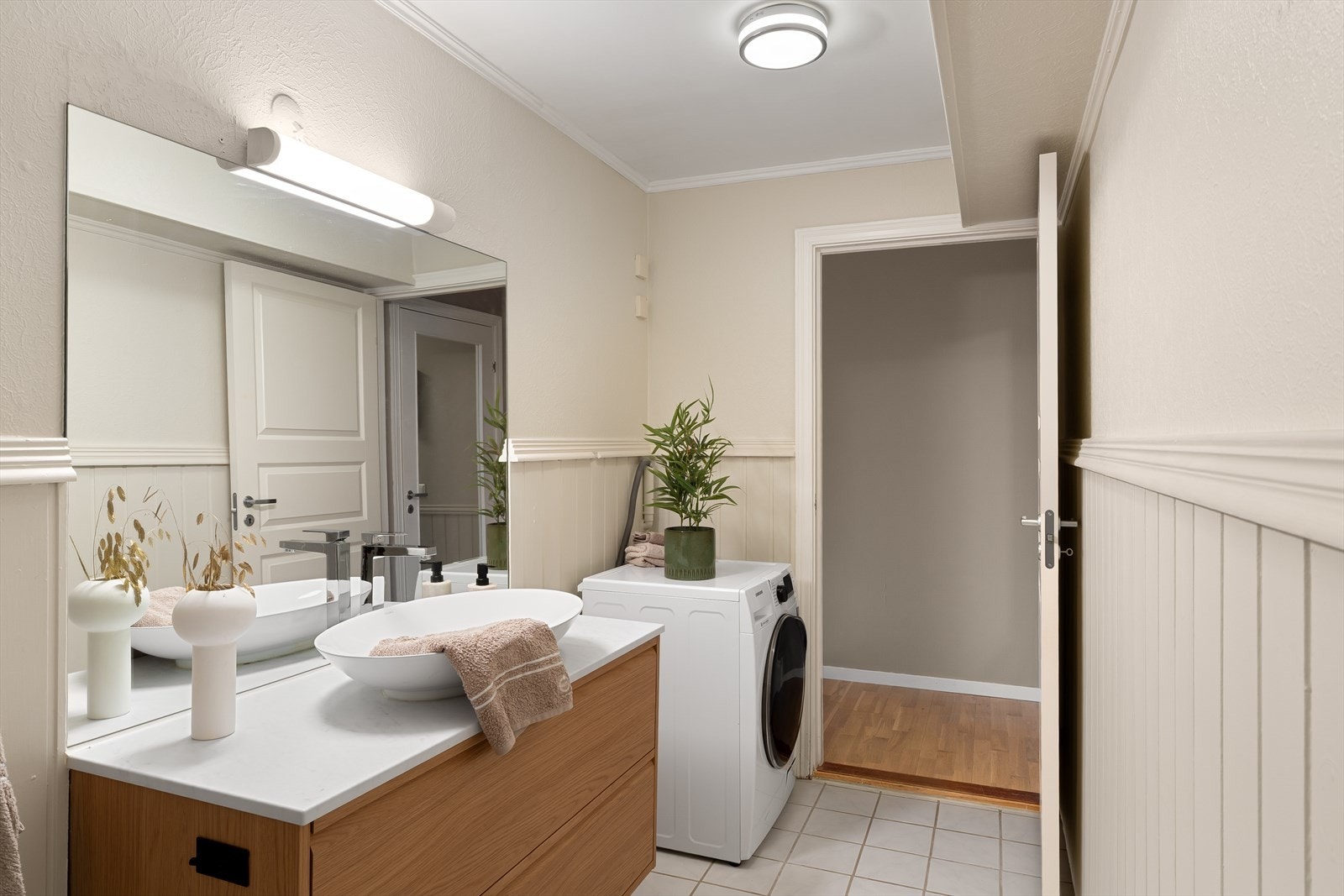 Opplegg for vaskemaskin Galleribilde