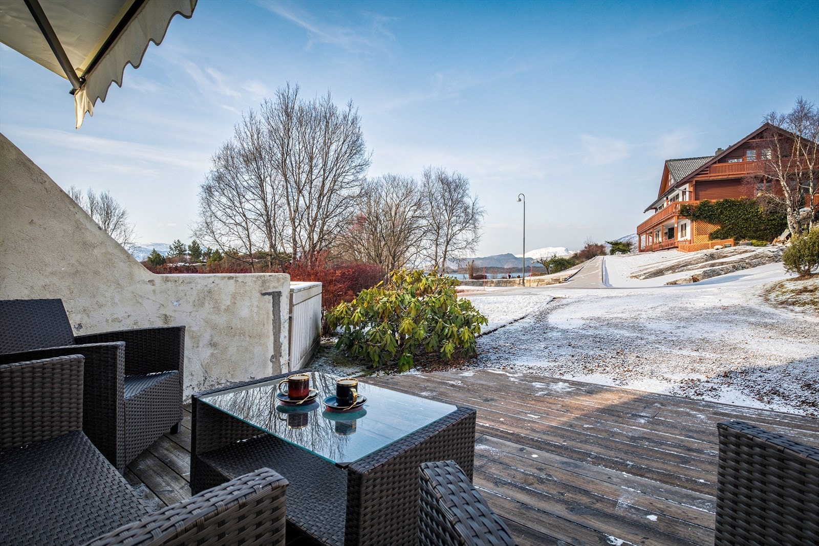 Her er det plass for både grill og hagemøbler Galleribilde