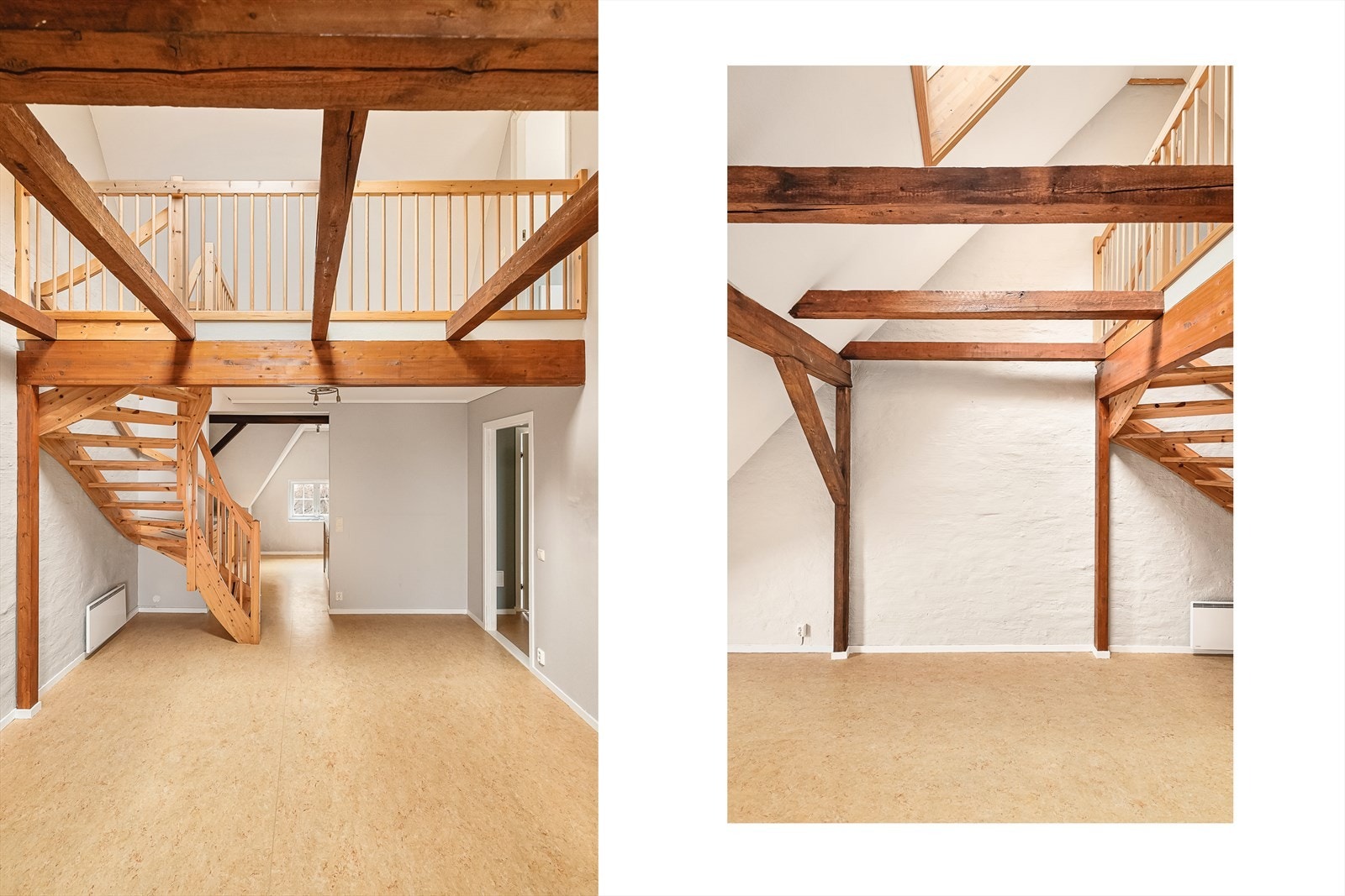 Her får du særpreg, to gode soverom, store vindusflater og god planløsning. Galleribilde