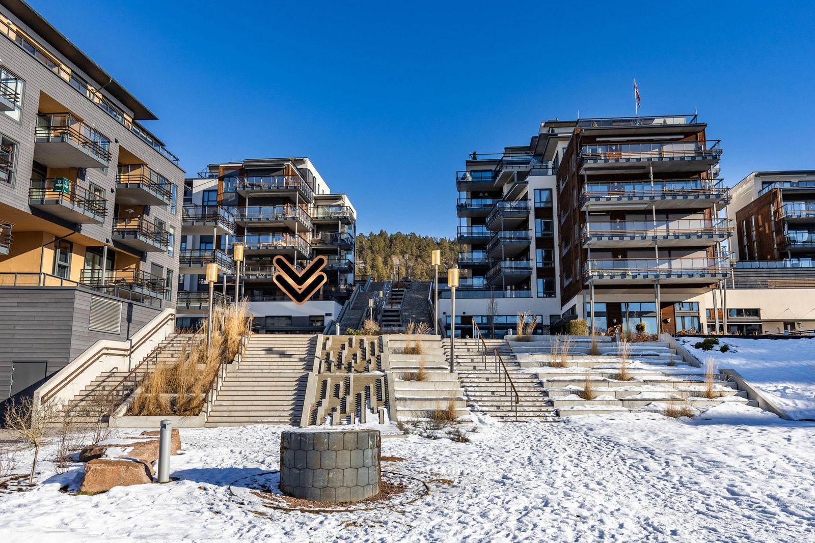 Flotte og pent opparbeidede uteområder gjør hverdagen enda bedre. Galleribilde