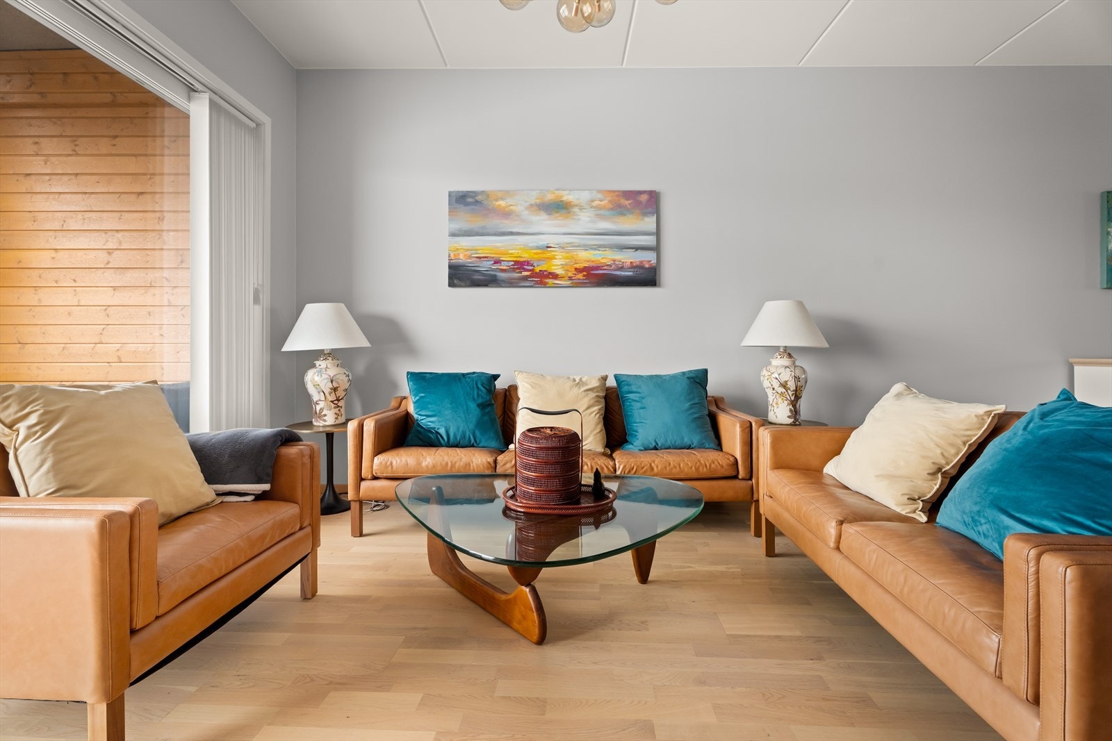 Her er det enkelt å skape en hyggelig og avslappende atmosfære. Galleribilde