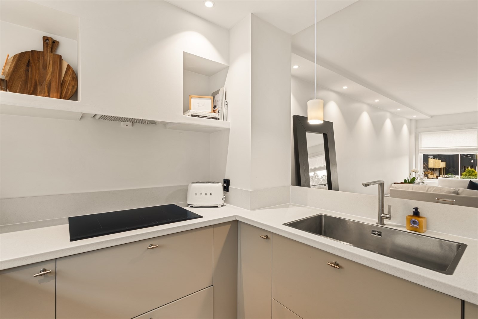 Ventilasjonssystemet er balansert med avtrekkssystem fra Flexit. Galleribilde