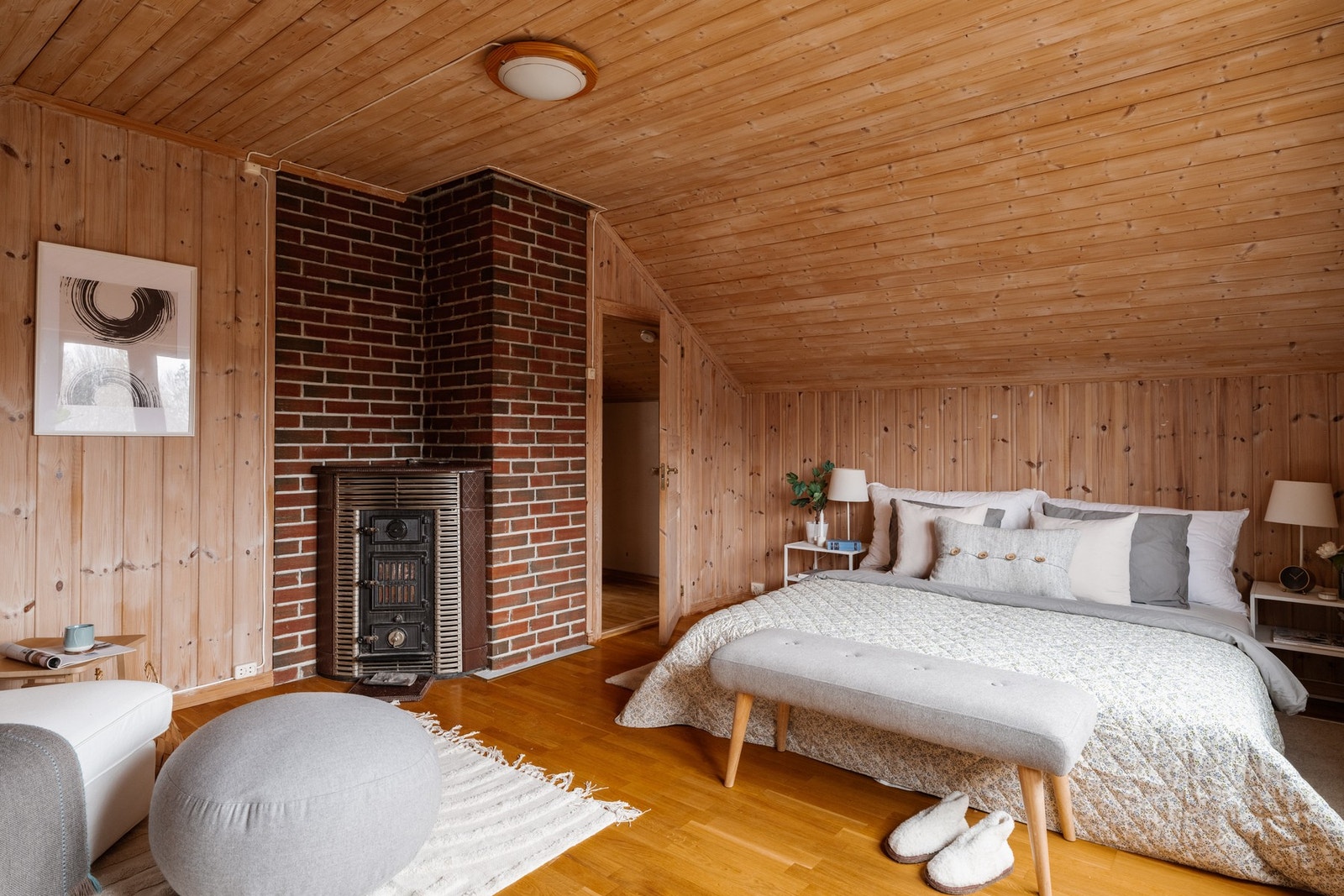 Soverom 3 er et stort rom beliggende i 2. etasje. Galleribilde