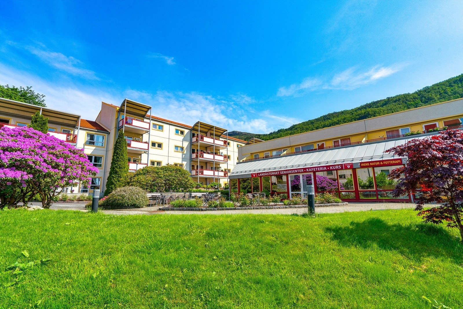 Velkommen til denne innflytningsklare seniorleiligheten (55+) med flott beliggenhet 100 meter fra Landåstorget. Leiligheten ligger i 3.etasje, det er trappefri adkomst og heis i bygget. Visning: Søndag 22.3 kl. 13:00 - 14:00 (husk påmelding). Galleribilde