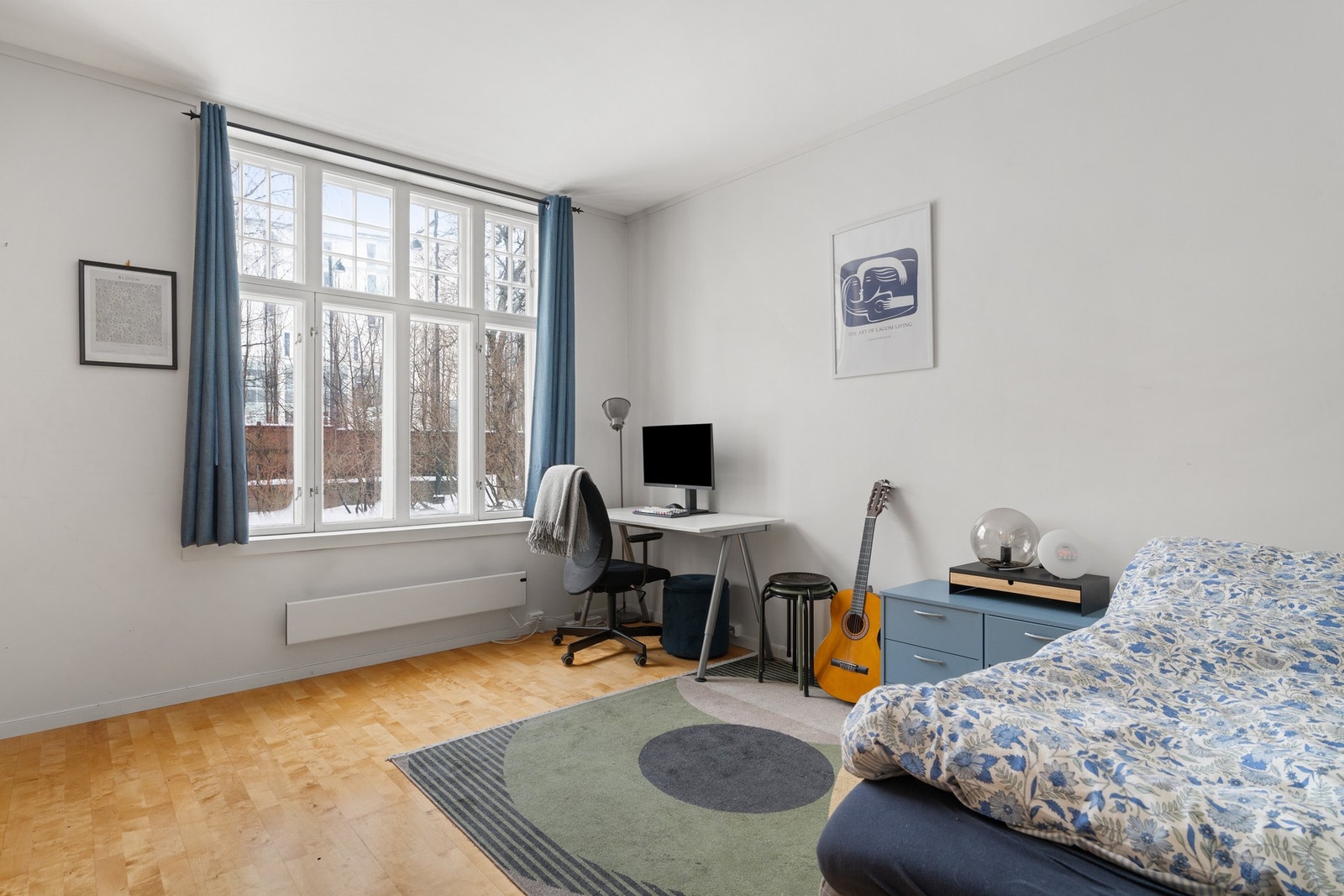 Leiligheten er pr i dag utleid. Opprinnelig spisestue benyttes pt som soverom 3. Galleribilde