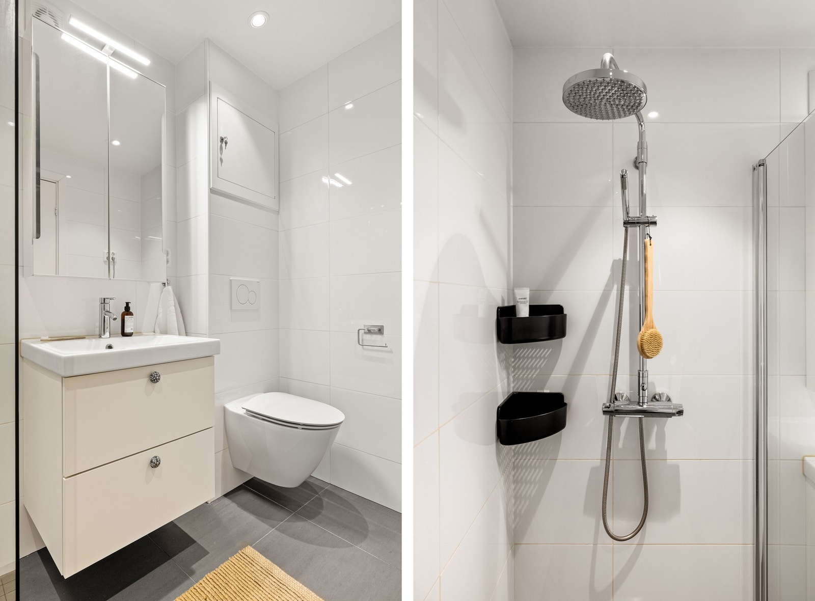 Det er også opplegg for vaskemaskin og plass til tørketrommel i tårn. Galleribilde